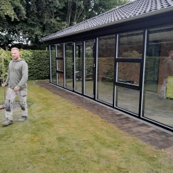 Montering af vinduer i Spøttrup