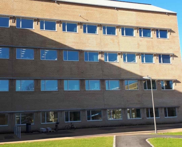 Murer til facadebeklædning på Mors