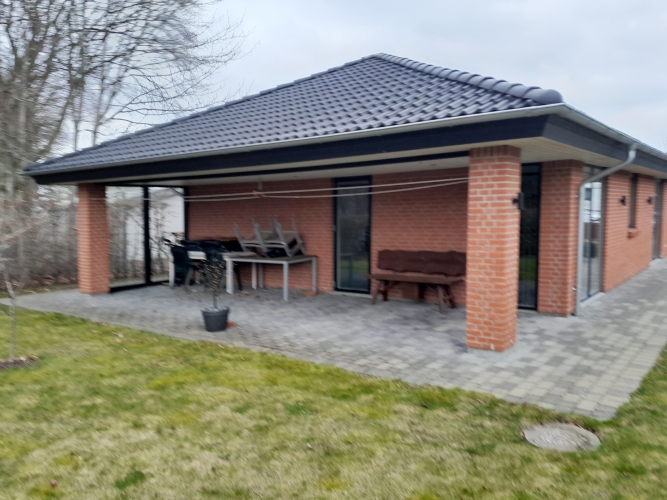 Før montering af vinduer i bolig i Spøttrup